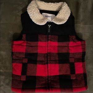 NWOT Toddler Plaid Vest